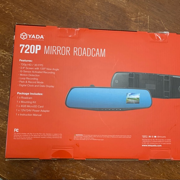 Yada Mirror Dashcam - Picture 7 of 8